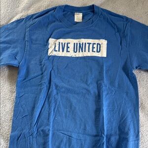 Port and Company Blue Men's Short Sleeve Tee